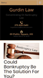 Mobile Screenshot of gurdinlaw.com